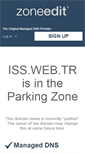 Mobile Screenshot of iss.web.tr